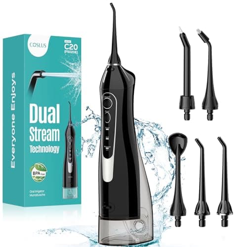 COSLUS Water Flosser Review: Best Cordless Water Flosser?