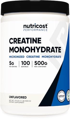 Nutricost Creatine Monohydrate Review: The Best-Value Creatine on Amazon